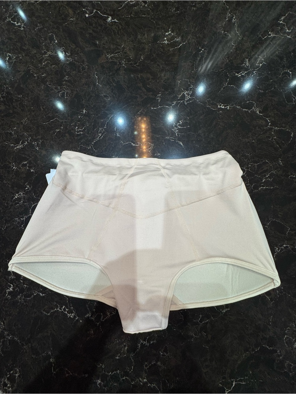 High-Waist Butt lifter padded hip enhancer shaper — Nude